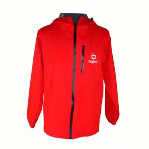 Veste de travail coupe-vent imperméable en polyester pour homme, design personnalisé avec logo, vêtements de travail, uniforme, softshell - Product Image 1