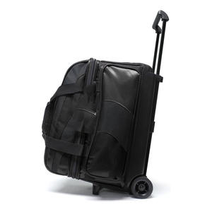 2025 Hot Sports Trolley Rolling <b>Bowling</b> Trolley Bag and Shoes Roller Bag, Luxury Retro Classic Double <b>Bowling</b> Bag - Product Image 1