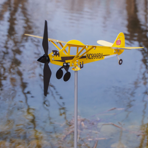 Grand <span class=keywords><strong>moulin</strong></span> à <span class=keywords><strong>vent</strong></span> décoratif d'extérieur pour jardin, figurine décorative de cour, modèle d'avion avec hélice rotative en métal - Product Image 4