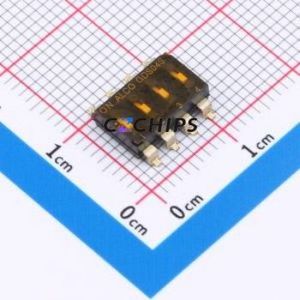 1825006-7 DIP Switch Switch Single Pole Single Throw 4 2.54mm 25mA - Product Image 1