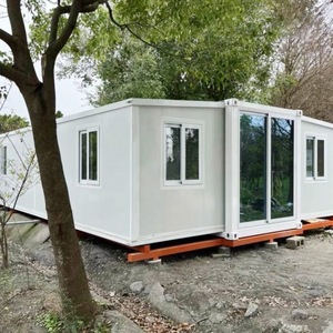 Casa Contenedor Expandible Ecológica con Energía Solar, Techo a Dos Aguas, Modular, Tipo Granny Flat, Mini Casa para Vivienda en Parques Escolares Australianos - Product Image 1