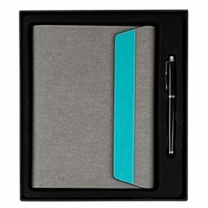 Hot Sale A5 PU <b>Leather</b> Ring <b>Binder</b> Planner Agenda Journal Notebook Set Business Gift with Pen - Product Image 1