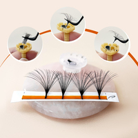 Extensions de cils individuelles ESSI LASH Premium en cheveux synthétiques 0.05 0.07, plateaux de cils de luxe personnalisables avec logo pour volume intense
