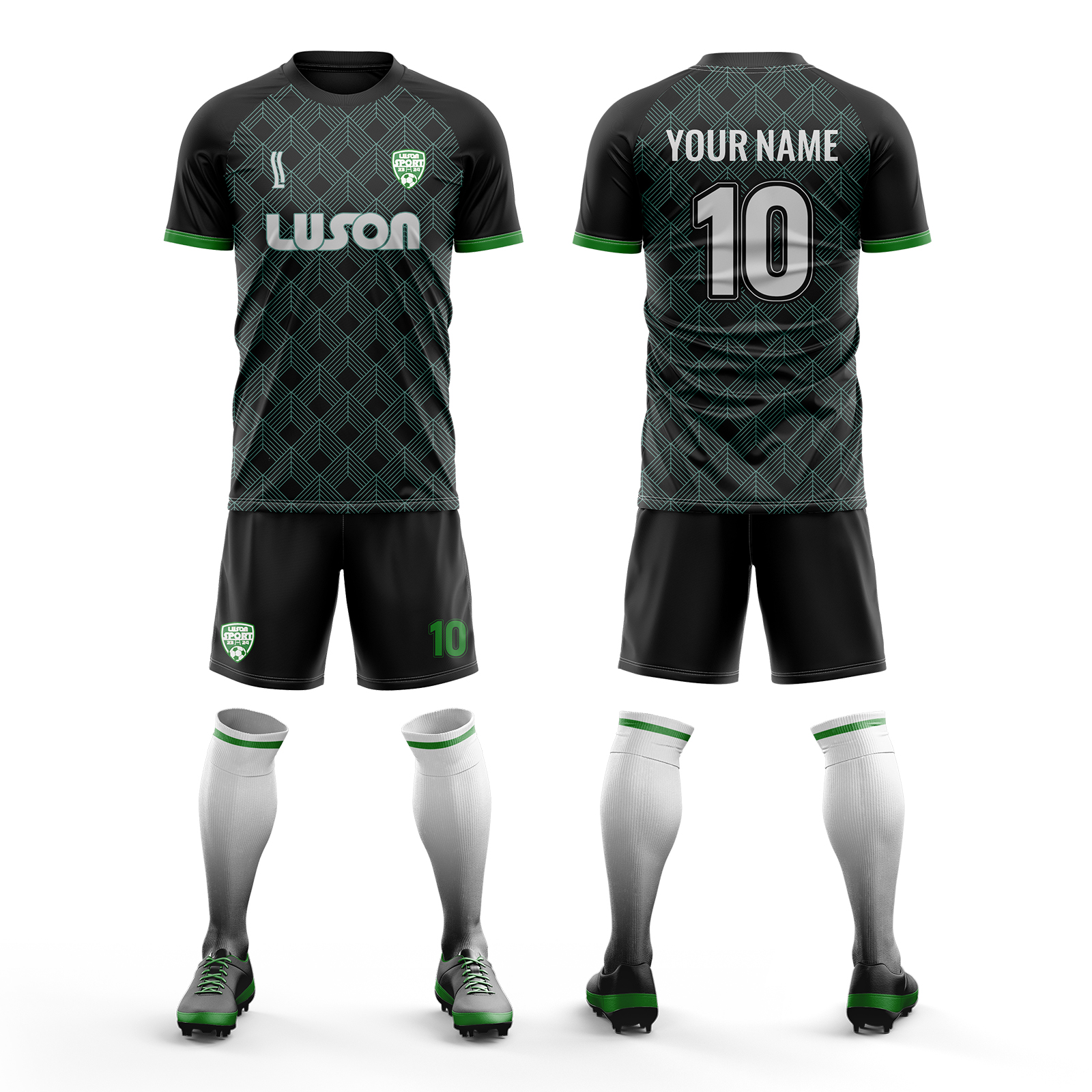 2023 Trend Custom Men's Soccer Jersey Set Double Sided Team Uniform Training Wholesale Newest Cheap Made In China