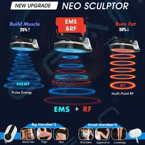 Ofan 4 xử lý Neo Tesla kích thích cơ bắp Xây Dựng Cơ thể điện từ máy điêu khắc - Product Image 3