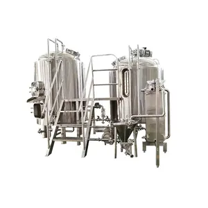 100l 500l 1000l Pub Beer Brew Kettle Micro beer Brewery Equipment Complete Turnkey Project