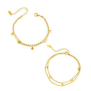 Fabricantes SL209 Venta al por mayor de pulseras semanales de bloqueo y llave europeas y americanas Pulseras con patrón de latón - Product Image 5