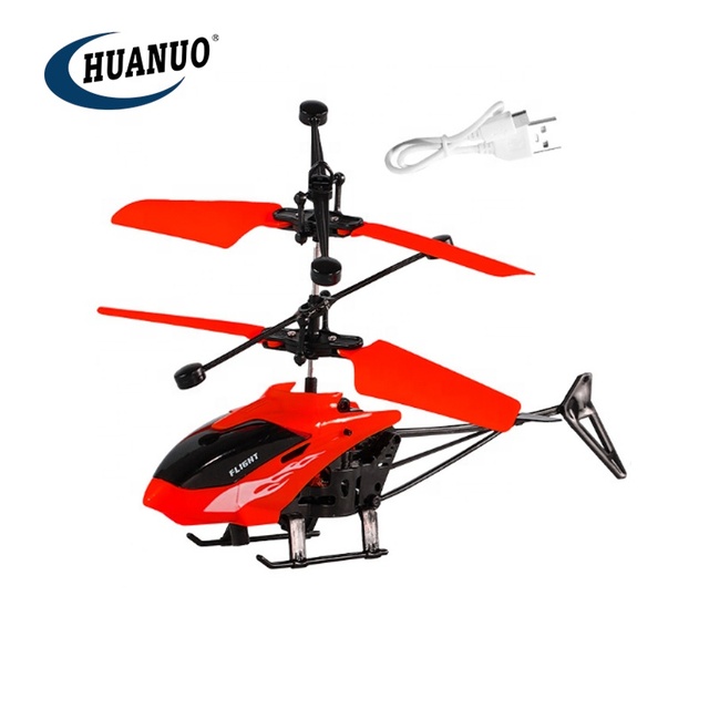Cheap Hand Interact Hand Controlled Game Flying Airplane Mini Flying Induction Helicopter