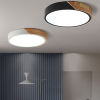 Lámparas de techo Led para interiores, montaje de superficie de buena calidad, estilo moderno nórdico minimalista, diseño Redondo, plano, uso doméstico