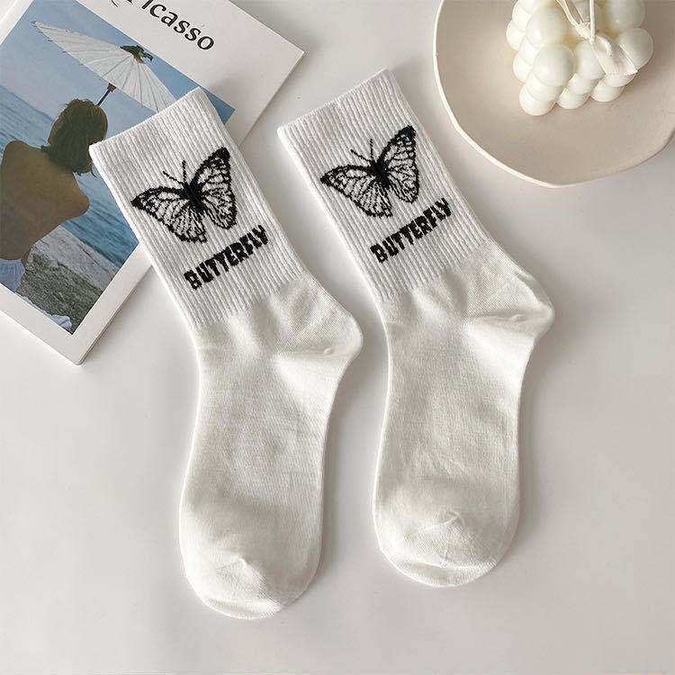 Big Butterfly White