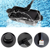 Sensor jarak ultrasonik PWM atau UART DC5V, sensor jarak tahan air ultrasonik, probe tahan air, modul ultrasonik