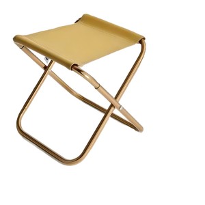 Explorers Folding <b>Stool</b> 20x23x27cm Carbon Steel <b>Portable</b> Outdoor Chair Fishing Camping Sketching Use - Product Image 2