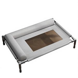 Ganzjahres-Haustierbett Feuchtigkeitsbeständiges Atmungsaktives Rechteckiges Bett Abnehmbares Waschbares Katzen- und Hundecampingbett - Product Image 1