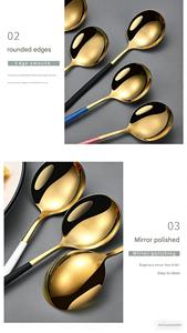 Juego de Cubiertos de Acero Inoxidable Portugués, Vajilla Occidental con Cuchillo para Carne, Tenedor y Cuchara Puntiagudos, Set de Regalo - Product Image 6