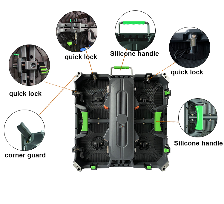 SMD Full Color Indoor LED Display Rental P3.91 LED Screen Module