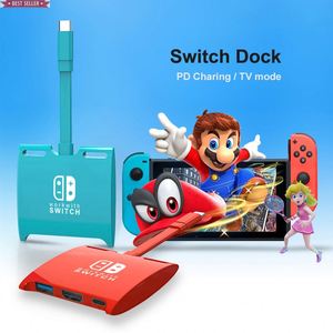 Jumon อะแดปเตอร์แปลงไฟ USB C, อะแดปเตอร์สำหรับแท่นวางแท็บเล็ตสถานี USB Type C ฮับสวิตช์แท่นวาง - Product Image 2