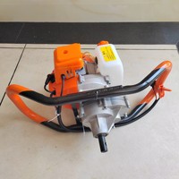 Tarière thermique portable 68 cm³ à 2 temps pour l'agriculture et l'arboriculture