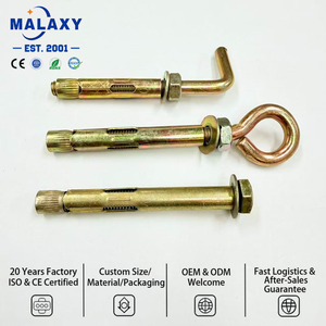 Ancrages à manchon en acier au carbone Malaxy, Ancrages pour murs creux, Fixations à expansion de type O L C, Ancrages à manchon - Product Image 1