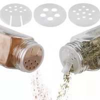 Bouteilles distributrices de 120 ml, pots à épices en verre scellés, outil de stockage, réservoir transparent, pot de conservation alimentaire avec couvercles en bois d'acacia