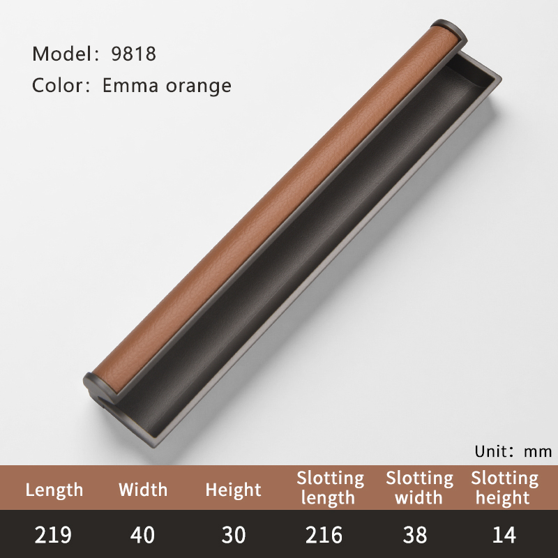 9818 Emma Orange-219 mm/8,62" de longueur