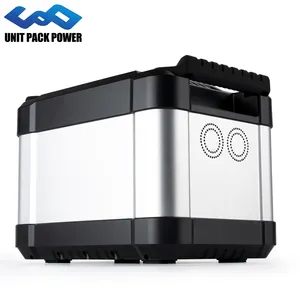 High quality Portable Power Station With Light Lithium Battery Solar Generator 300Ah laptop, computer, phone Energy Storage