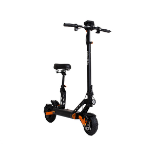 Trottinette électrique pliable Pro à deux roues, longue autonomie, moteur brushless 600W, suspension avant/arrière, étanche, grande batterie, autonomie 58 km - Product Image 2