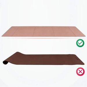 Tapete de Yoga Plegable Profesional Antideslizante para Gimnasio y Fitness, 1 cm de Grosor, Material POE, Ideal para la Hora del Almuerzo de los Estudiantes - Product Image 3