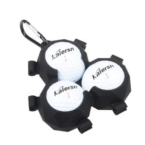 Lot de 3 coques de protection de golf en silicone avec clip de rangée de té Produit de couverture de golf - Product Image 4