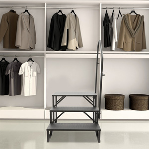 Tùy Chỉnh 4 Bước RV Cầu Thang Với 2 Tay vịn Ngoài Trời RV Bước Với Chống-Trượt Bàn Đạp Ngoài Trời Bước Cho Du Lịch Trailer Camper Hiên - Product Image 4