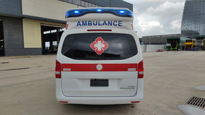 รถพยาบาลฉุกเฉินยี่ห้อ <span class=keywords><strong>Yuzhou</strong></span> รุ่นใหม่มาตรฐานยูโร 6 ระบบแรงดันลบ สำหรับห้องฉุกเฉิน (ICU)  แบบ Vito ของเมอร์เซเดส-เบนซ์ เกียร์อัตโนมัติ - Product Image 4