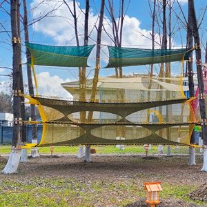 Trampolín de Jardín Multicapa Tejido a Mano con Forma Personalizada Ropecube, Fabricante Directo, Solución Integral para Parques Infantiles al Aire Libre - Product Image 5