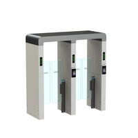 Système de contrôle d'accès biométrique KMS pour villas : lecteur d'empreintes digitales et de cartes NFC pour portails et interlocks anti-intrusion