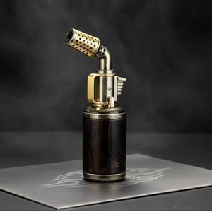 Briquets vintage flamme, torche, cigare, cigarette, cool, luxe, coupe-vent, unique, fumoir, briquet à gaz en vrac, personnalisé - Product Image 5