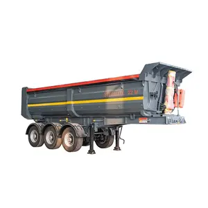 High Quality 3 Axle Tipper Rear Dump Truck Semi Trailer