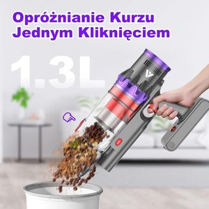 SU7 <span class=keywords><strong>Aspiradora</strong></span> Eléctrica Inalámbrica de Nuevo <span class=keywords><strong>Tipo</strong></span> con Luz LED, Filtro HEPA, Sin Bolsa, para Uso Doméstico y Hotelero, con Enchufe Europeo y Estadounidense - Product Image 5