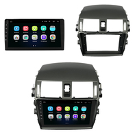 Autoradio Android 10 9 pouces pour Toyota Corolla 2008-2011, navigation GPS, écran tactile avec CarPlay, garantie 1 an, carte mondiale