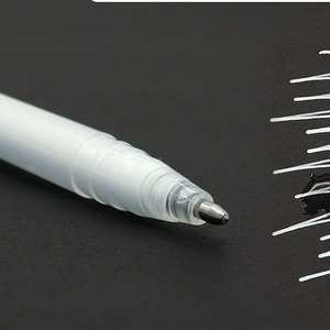 Bolígrafos de Gel <span class=keywords><strong>Gelly</strong></span> <span class=keywords><strong>Roll</strong></span>, Bolígrafos de Punta Fina, Bolígrafos de Tinta de Gel, Marcador Blanco para Papel Negro, Dibujo, Bocetos, Ilustración - Product Image 2
