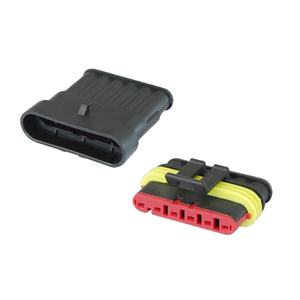 アンプタイコオートコネクタ<span class=keywords><strong>2</strong></span>/3/4/5/6ピン1.8シリーズオス＆メス防水ワイヤーハーネス電気端子製造工場 - Product Image 1