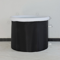 Tube de bain de glace gonflable baril de glace baignoire de récupération dosette piscines plongeantes froides baignoire de trempage pour athlète