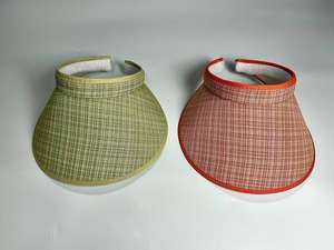 महिलाओं की ग्रीष्मकालीन ट्रेंडी ऑल-मैच राइडिंग हैट कोरियन-स्टाइल बेनी सनस्क्रीन सनशेड बड़े रिम समुद्र तट शीर्ष टोपी के साथ - Product Image 4