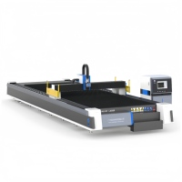 Machine de découpe laser à fibre CNC automatique 3000W pour acier inoxydable, acier au carbone, laiton - Refroidie par eau, haute précision pour la découpe de métaux