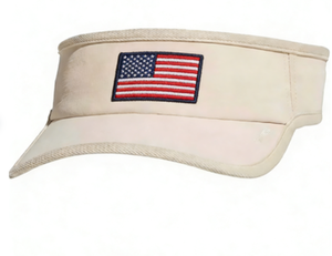 Gorra deportiva con visera para el Día de la Independencia de EE. UU., ajustable, con parte superior vacía, parche de la bandera estadounidense, para golf, tenis y correr - Product Image 2