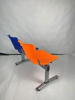 Meubles commerciaux en plastique Chaises d'attente de rangée d'attente de salle d'attente d'hôpital d'aéroport Chaises d'attente de stade de deux personnes