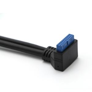 Đôi USB C 3.0 nữ để IDC 20 pin nam cáp máy tính trên trường hợp - Product Image 4