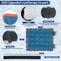 World-bio Knee Ice Pack Wrap Pack de glace froide pour la thérapie du genou Ice Gel Brace pour le soulagement de la douleur arthritique du genou