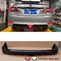 Protector Tipo Pala para Labio Delantero y Cubierta de Parachoques Trasero para Toyota Corolla 2008 2009 2010 2011 2012 2013, Accesorios Exteriores de Automóvil