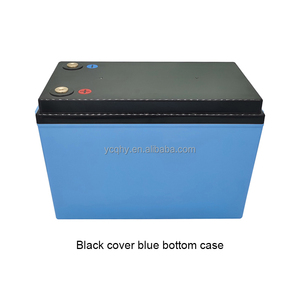 Boîtier de batterie ABS QHY314Ah, étanche IP54, pour la fabrication de batteries solaires DIY, noir et bleu, certifié ISO ROHS - Product Image 1