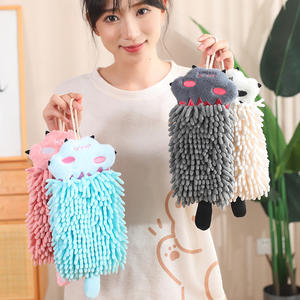 Großhandel Superweiche Plüsch-Katzenpfoten-Handtücher mit PP-Baumwollfüllung Umweltfreundlich für Heimdekoration - Product Image 3