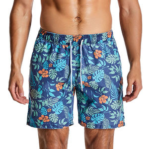 Pantaloncini da Spiaggia da Uomo ad Asciugatura Rapida, Costume da Bagno Personalizzato a Righe, Taglie Forti, Shorts Casual da Surf - Product Image 4