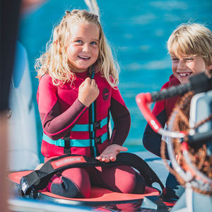سترة نجاة عالية الجودة للأطفال من النيوبرين لركوب الأمواج والتزلج الشراعي، ذات قدرة طفو كبيرة ومقاومة للصدمات، مناسبة للتجديف بالكاياك - Product Image 6